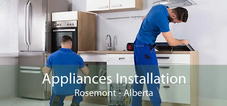 Appliances Installation Rosemont - Alberta