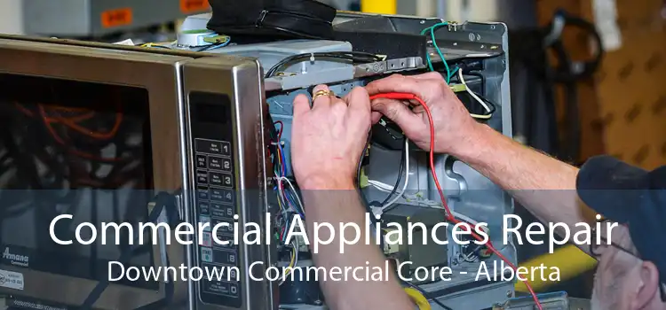 Commercial Appliances Repair Downtown Commercial Core - Alberta