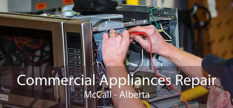 Commercial Appliances Repair McCall - Alberta