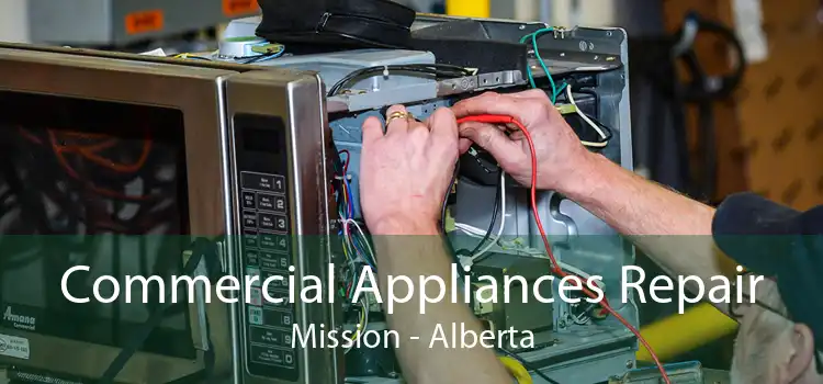 Commercial Appliances Repair Mission - Alberta