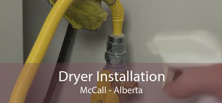 Dryer Installation McCall - Alberta