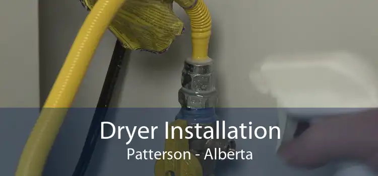 Dryer Installation Patterson - Alberta
