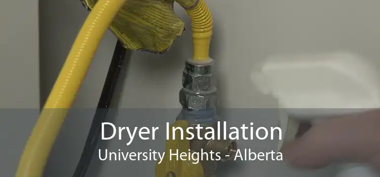 Dryer Installation University Heights - Alberta