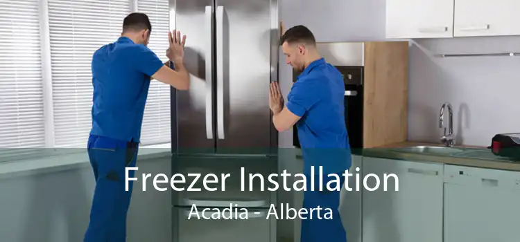 Freezer Installation Acadia - Alberta