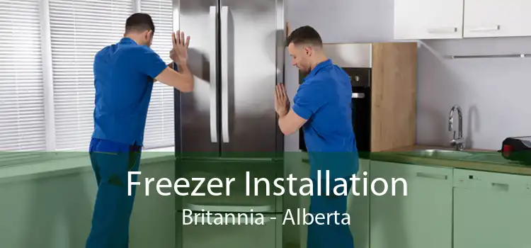 Freezer Installation Britannia - Alberta