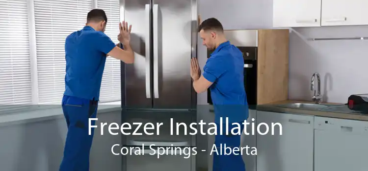 Freezer Installation Coral Springs - Alberta
