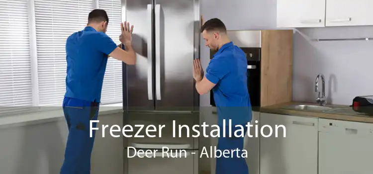 Freezer Installation Deer Run - Alberta