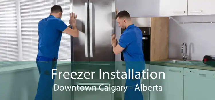 Freezer Installation Downtown Calgary - Alberta
