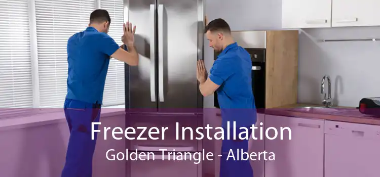 Freezer Installation Golden Triangle - Alberta