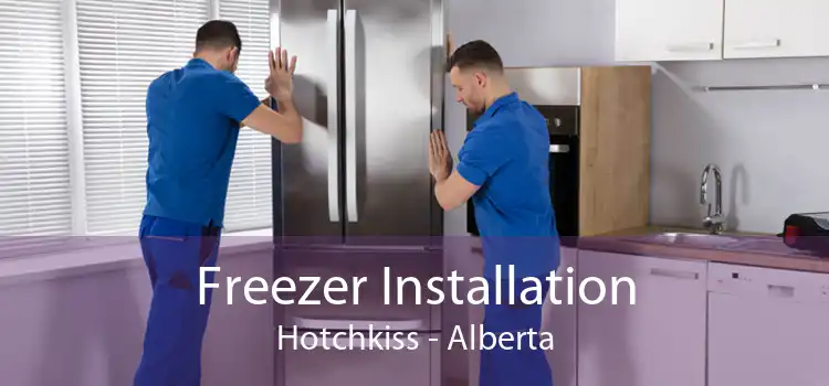 Freezer Installation Hotchkiss - Alberta