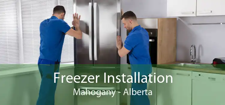 Freezer Installation Mahogany - Alberta