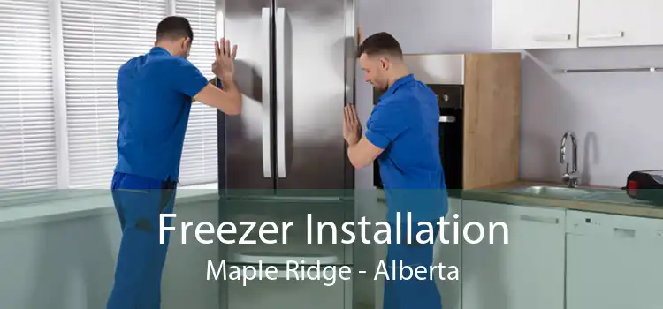 Freezer Installation Maple Ridge - Alberta