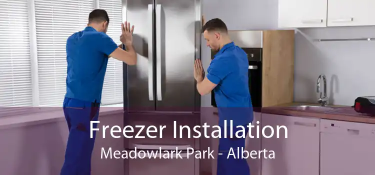 Freezer Installation Meadowlark Park - Alberta