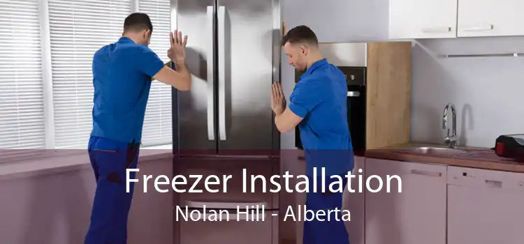 Freezer Installation Nolan Hill - Alberta