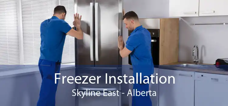 Freezer Installation Skyline East - Alberta