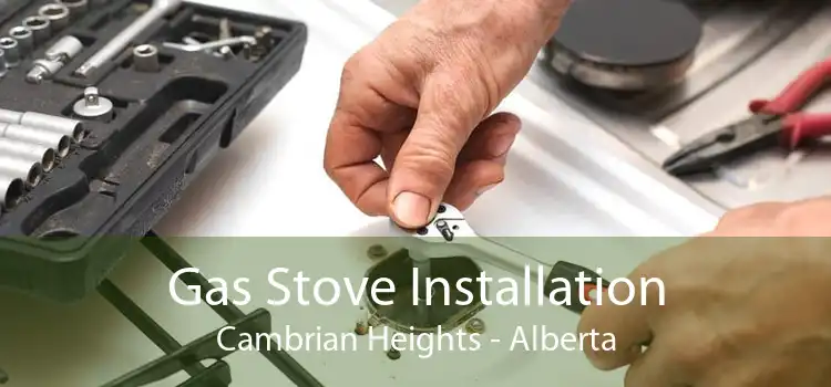 Gas Stove Installation Cambrian Heights - Alberta