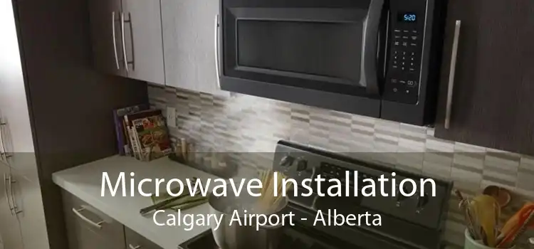 Microwave Installation Calgary Airport - Alberta