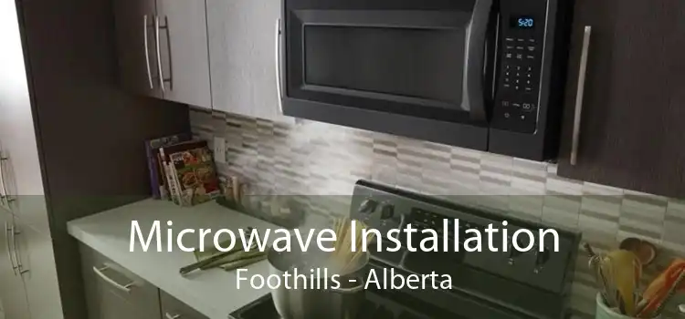 Microwave Installation Foothills - Alberta