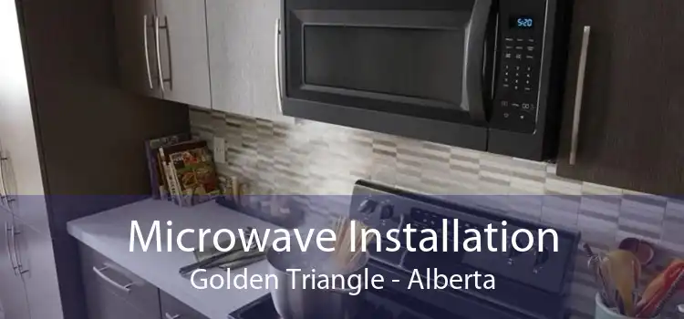 Microwave Installation Golden Triangle - Alberta