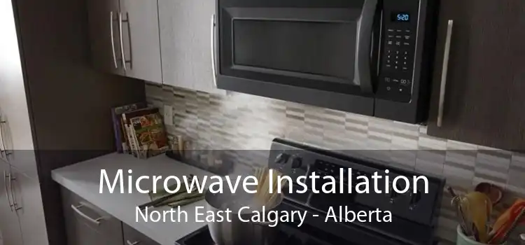 Microwave Installation North East Calgary - Alberta