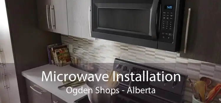 Microwave Installation Ogden Shops - Alberta