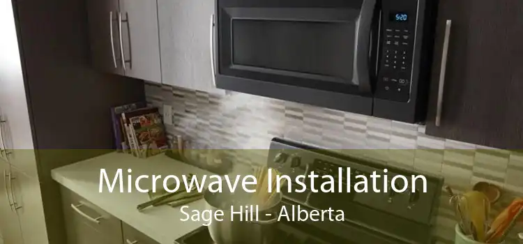 Microwave Installation Sage Hill - Alberta