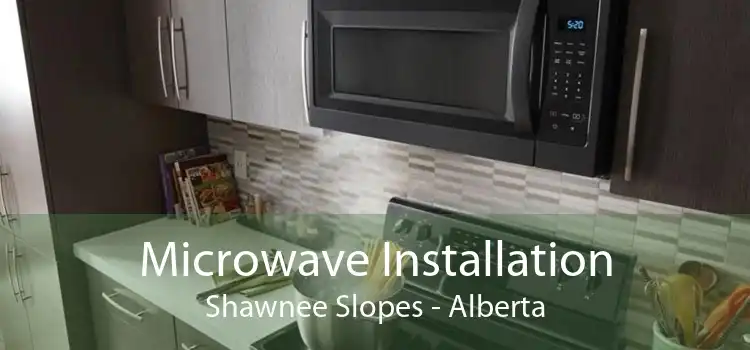 Microwave Installation Shawnee Slopes - Alberta