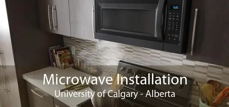 Microwave Installation University of Calgary - Alberta