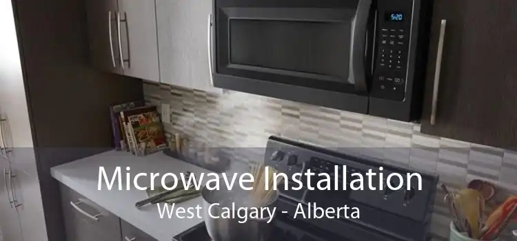 Microwave Installation West Calgary - Alberta