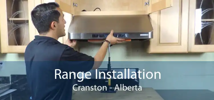 Range Installation Cranston - Alberta