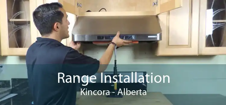Range Installation Kincora - Alberta