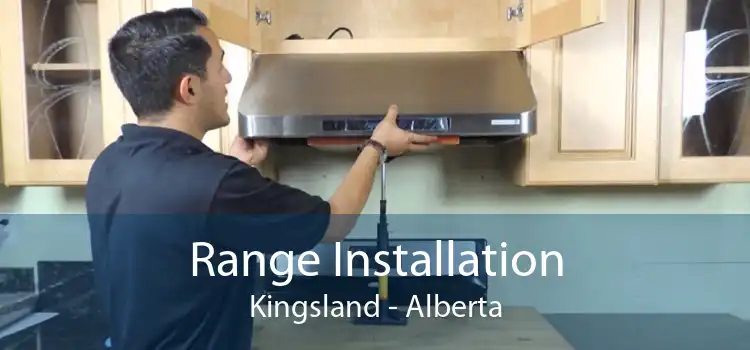 Range Installation Kingsland - Alberta