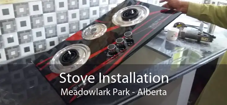 Stove Installation Meadowlark Park - Alberta