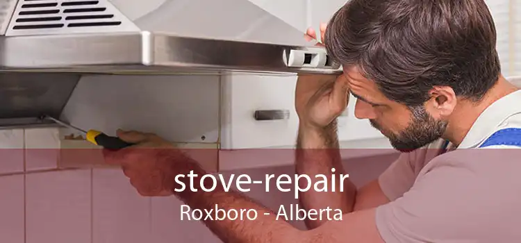 stove-repair Roxboro - Alberta